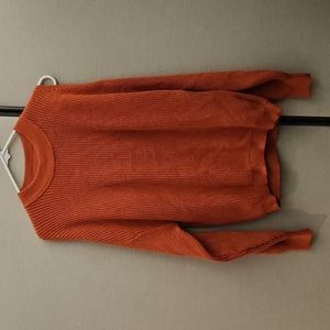 State Cashmere Cold Shoulder Sweater Size Medium